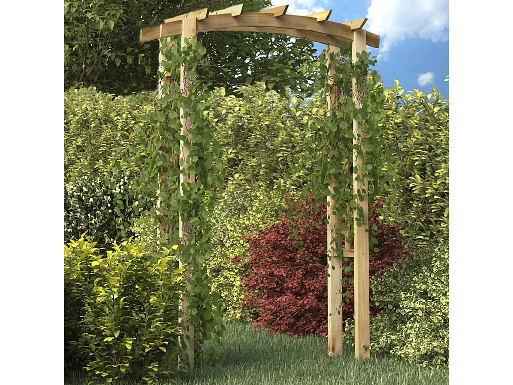 Volta a traliccio 150x60x210 cm Legno