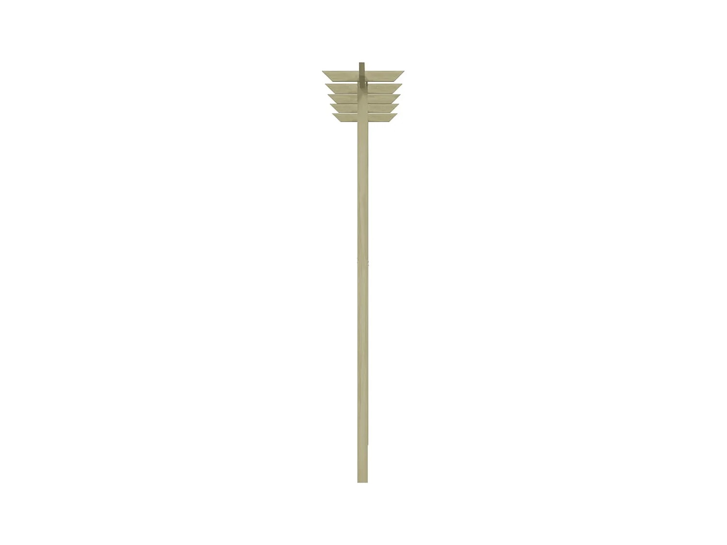 Gartenpergola 205 x 40 x 203 cm Holz