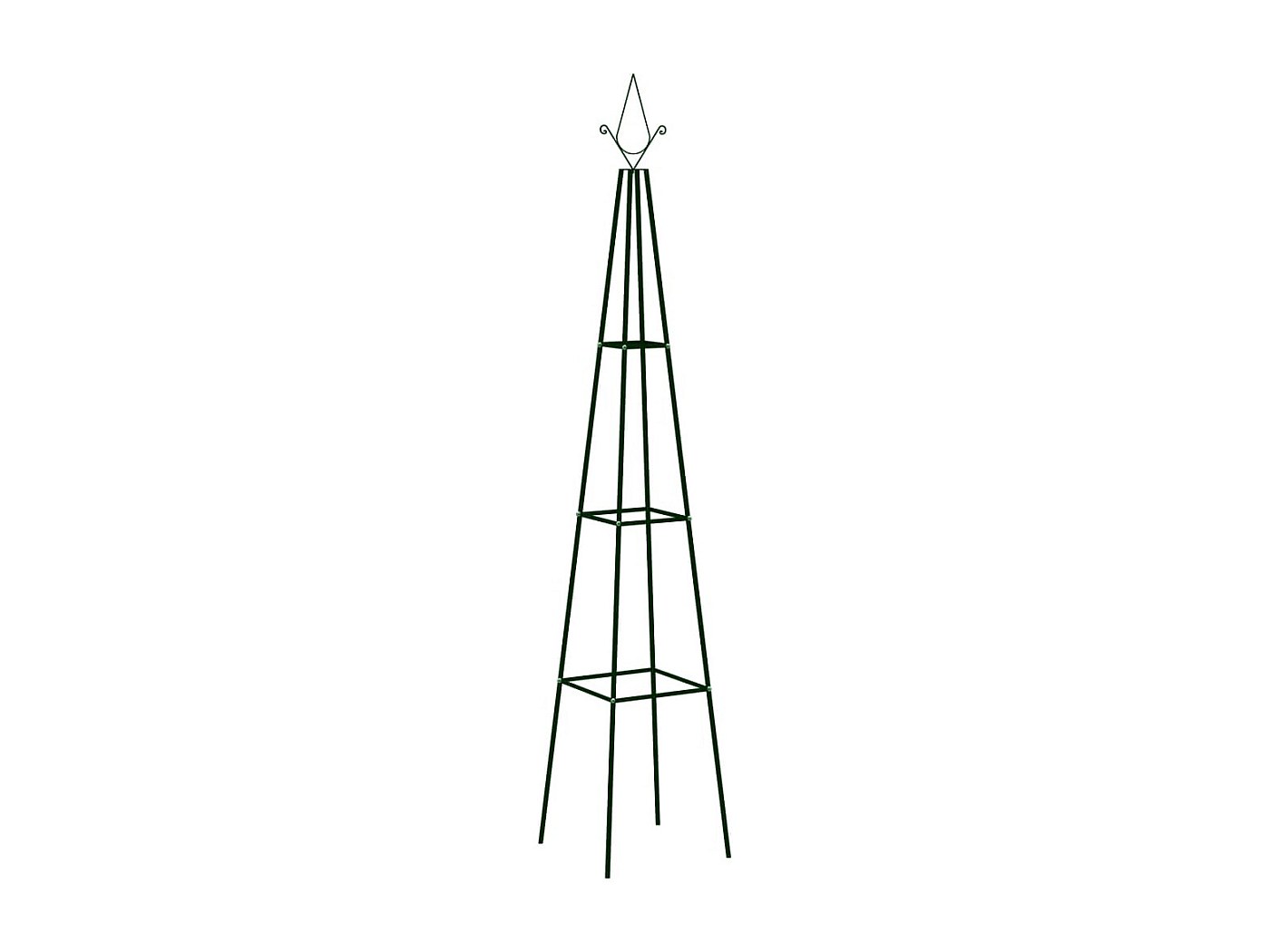 Soportes Para Plantas En Espiral 50 Pcs 110 Cm De Acero V3502 Unico / Verde | Leroy Merlin - Foto 2