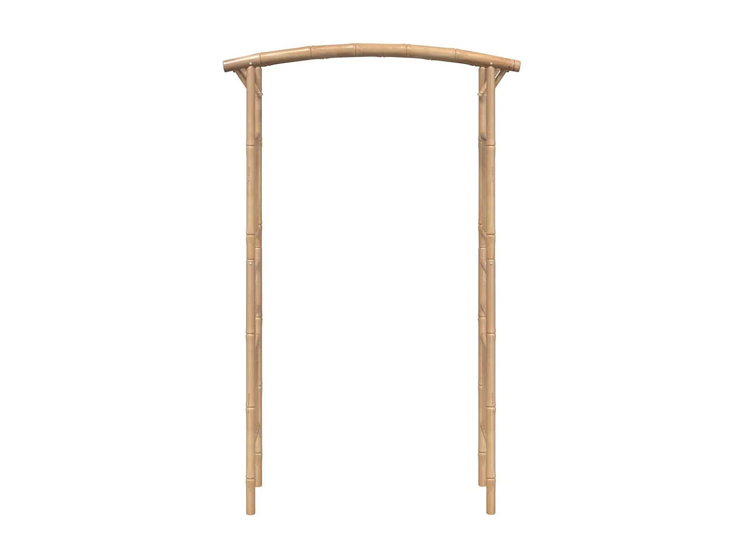 Arco para rosales Bambú 118x40x187 cm