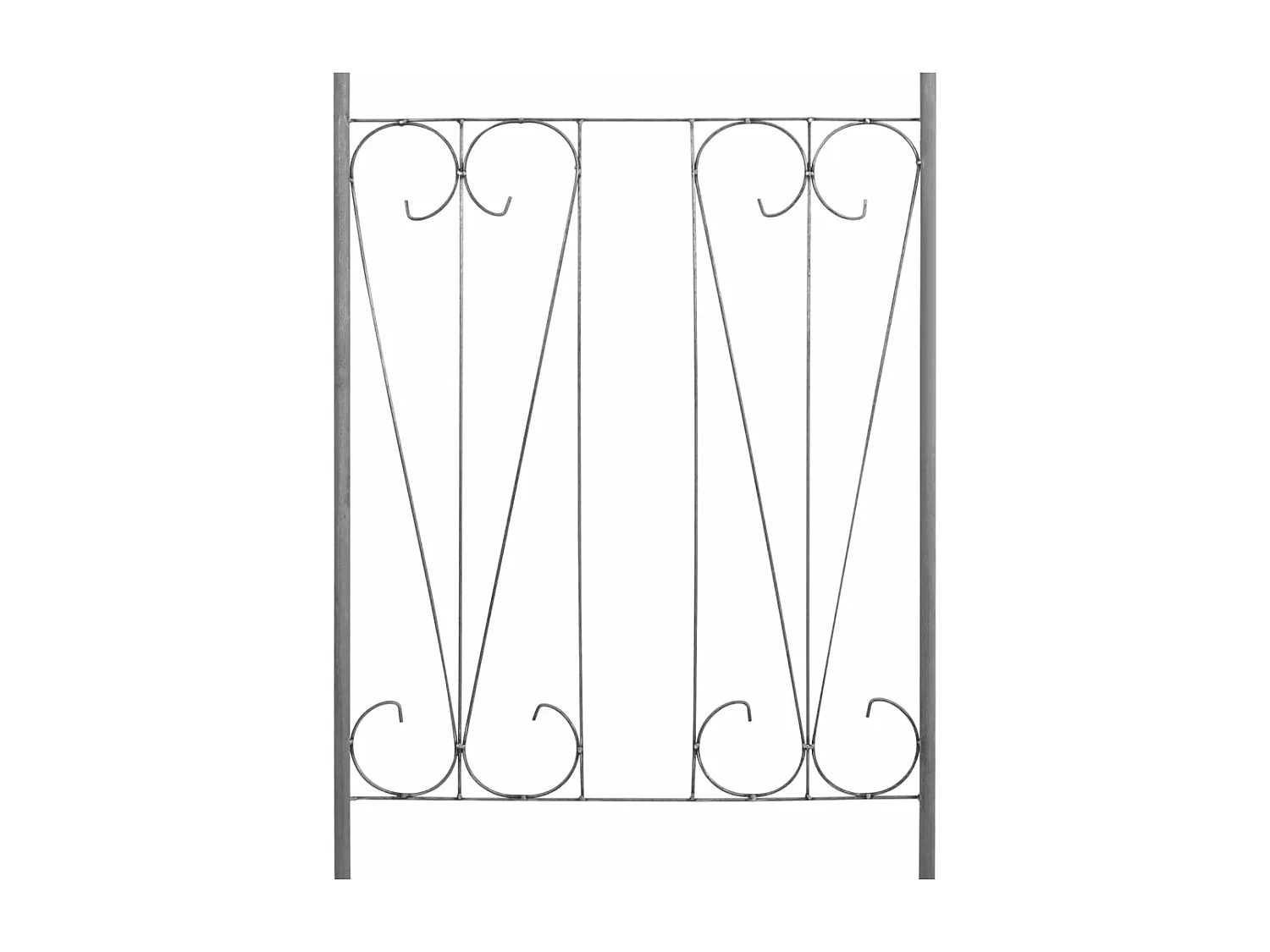 Arco da giardino Piante rampicanti design picchetto Verde scuro