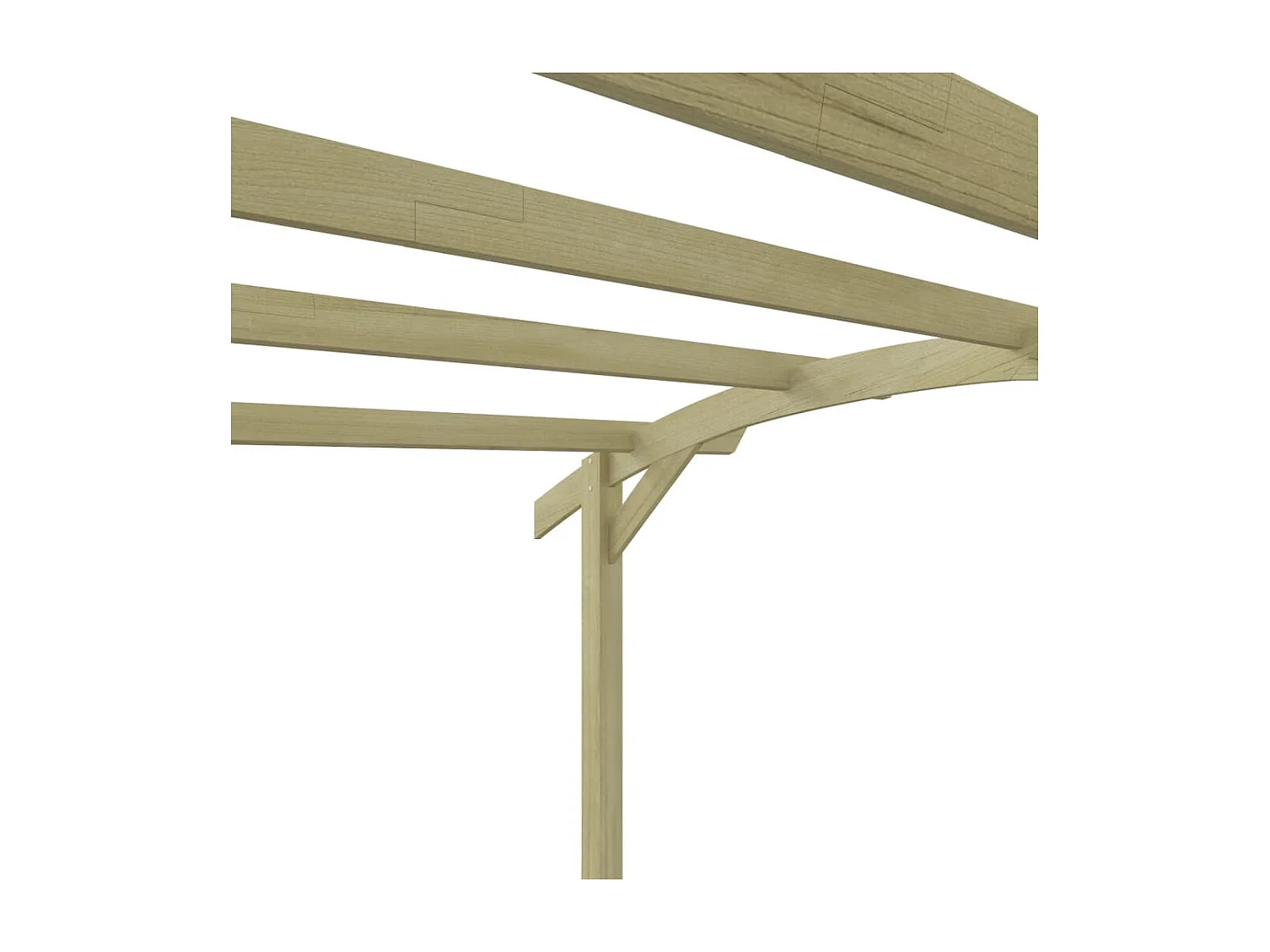 Pergola de jardin 180x197x210 cm Bois de pin imprégné