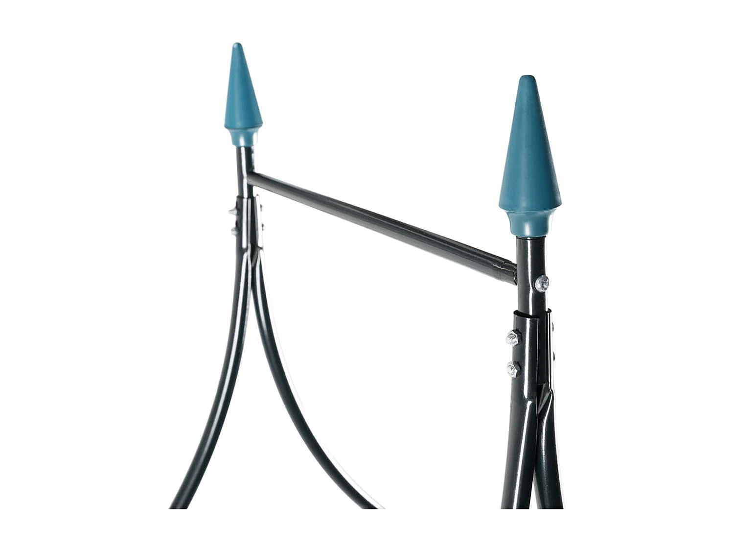 Arco de jardín Verde oscuro 120x38x258 cm Hierro