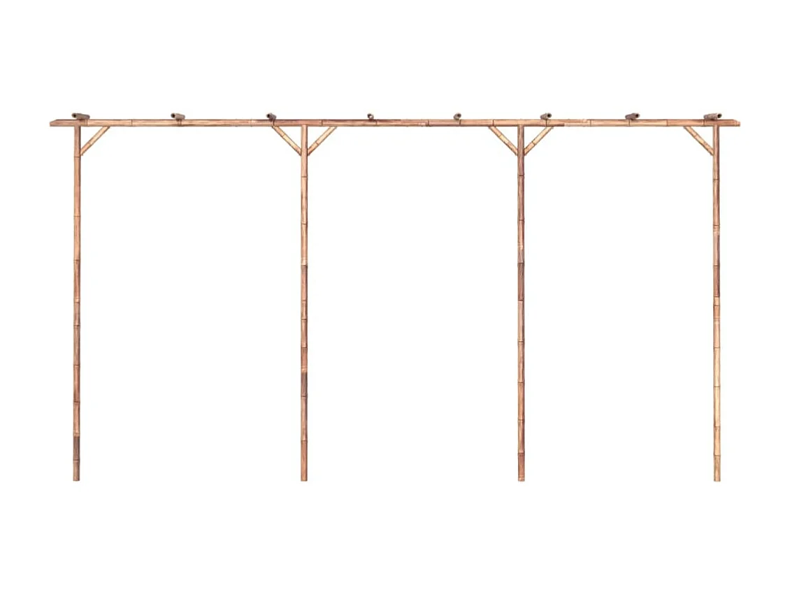 Pergola Bambou 385x40x205 cm