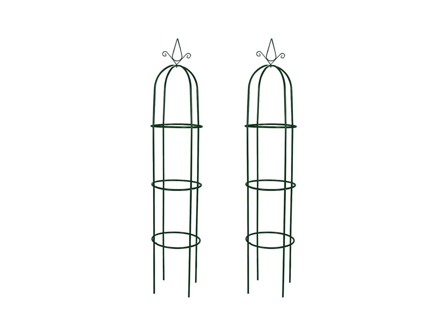 Arco de jardim em forma de torre 2 unidades
