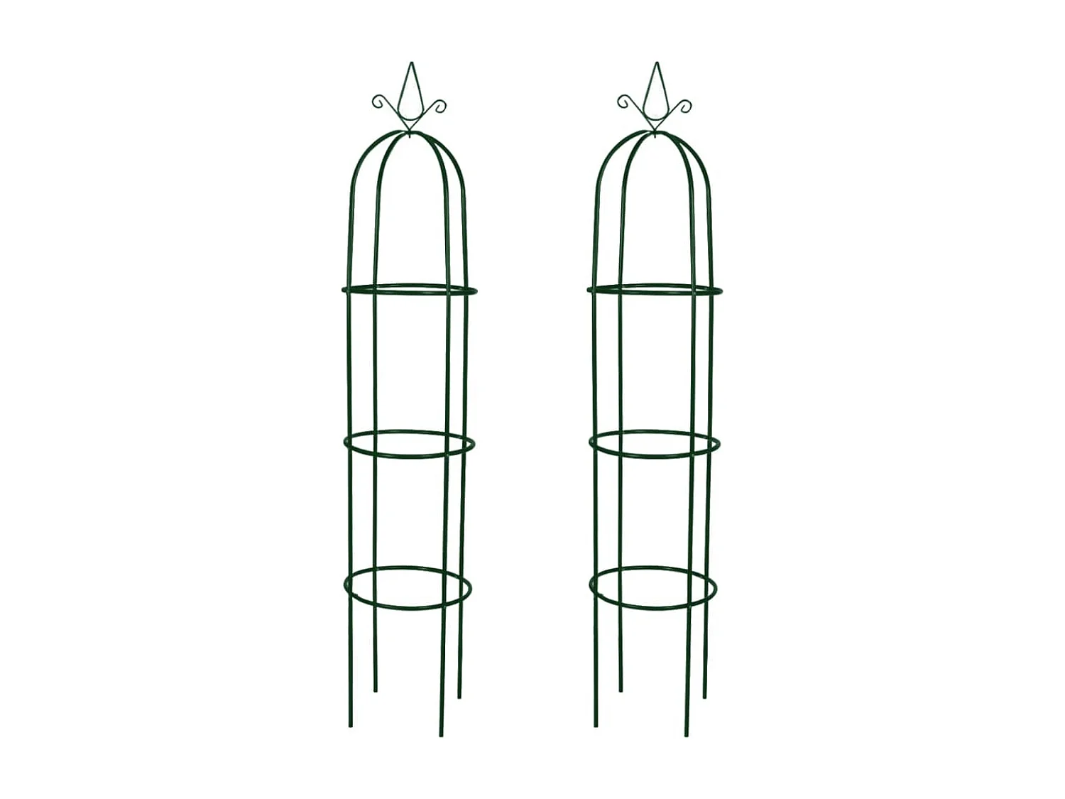 Arco de jardim em forma de torre 2 unidades