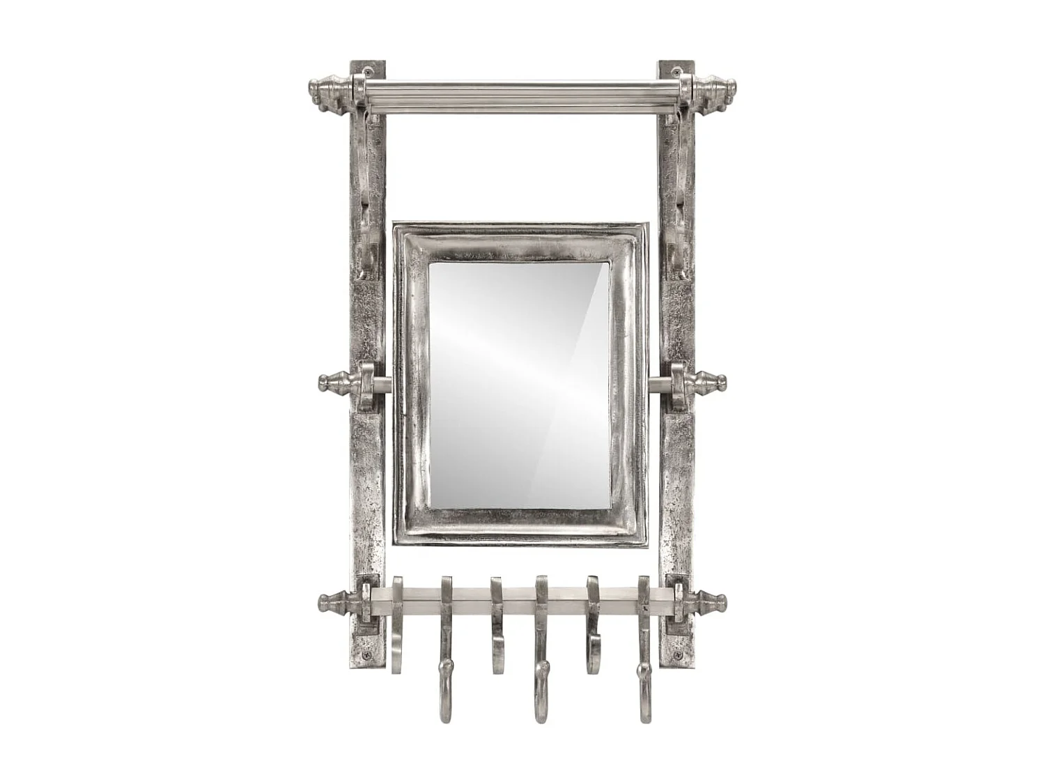 Gepäckträger mit Wandaufhängern aus Aluminium