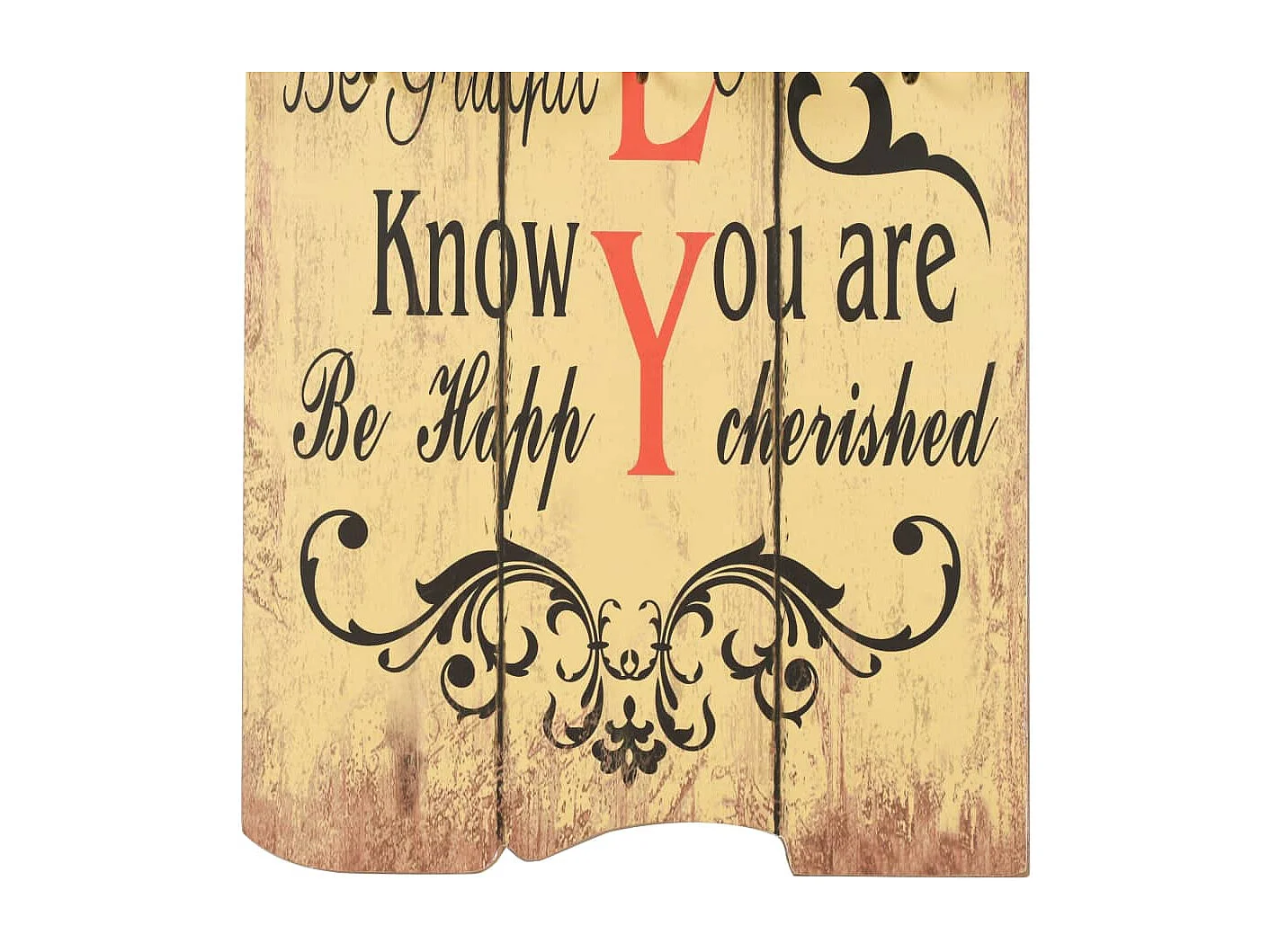 Cabide de parede com 6 ganchos 120 x 40 cm FAMILY