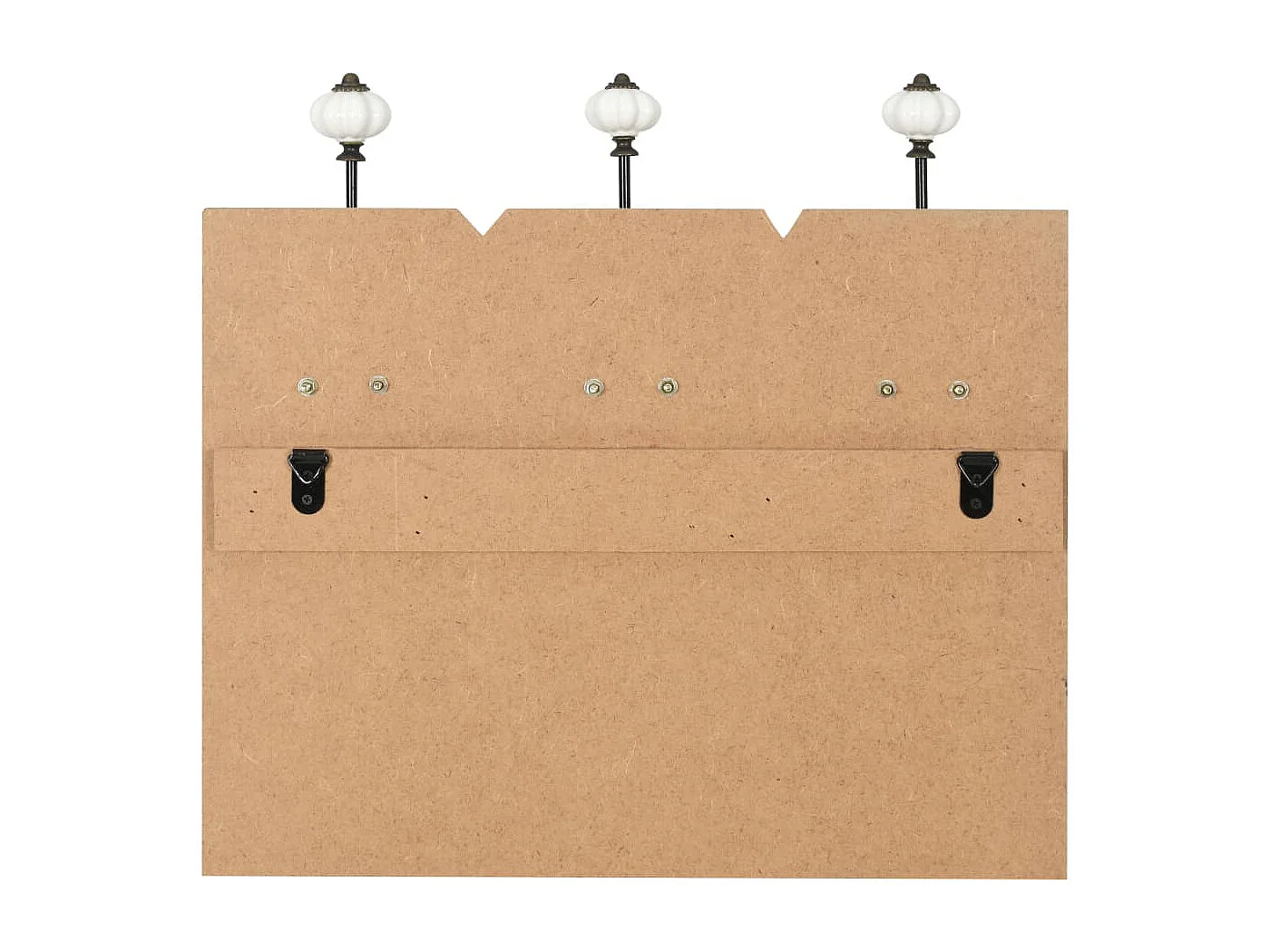 Perchero de pared con 6 ganchos 120 x 40 cm HOME IS