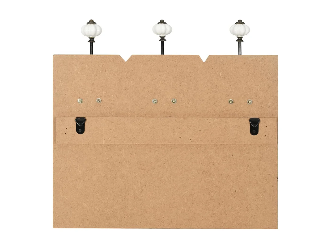 Appendiabiti da parete con 6 ganci 120 x 40 cm GRAZIE