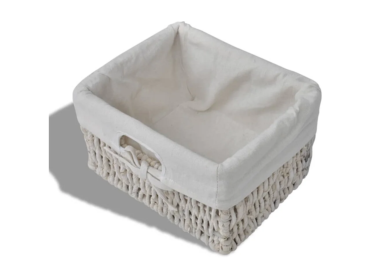 Porte-manteau Blanc 60x23,5x33 cm Bois de Paulownia