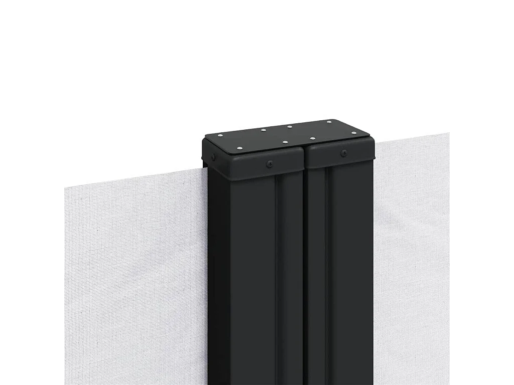 Tenda laterale retrattile bianca 200x600 cm