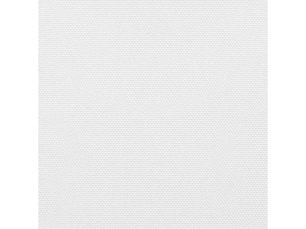 Voile d'ombrage blanc 7x5x5 m 100 % polyester oxford