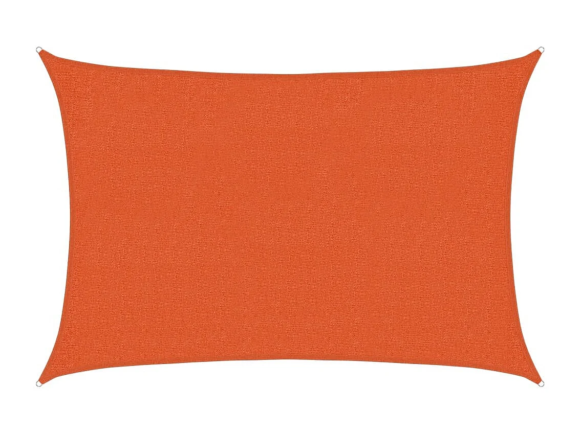 Sonnensegel 160 g/m² Orange 2x3 m HDPE