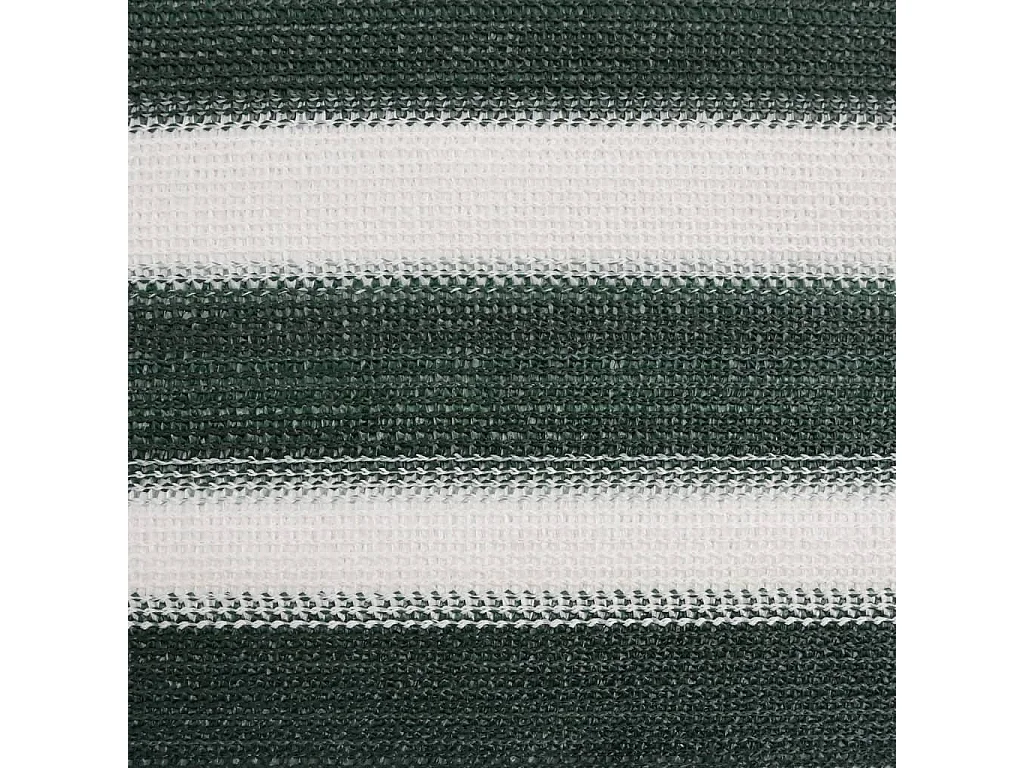 Red de privacidad verde y blanca 1x10 m HDPE 150 g/m²