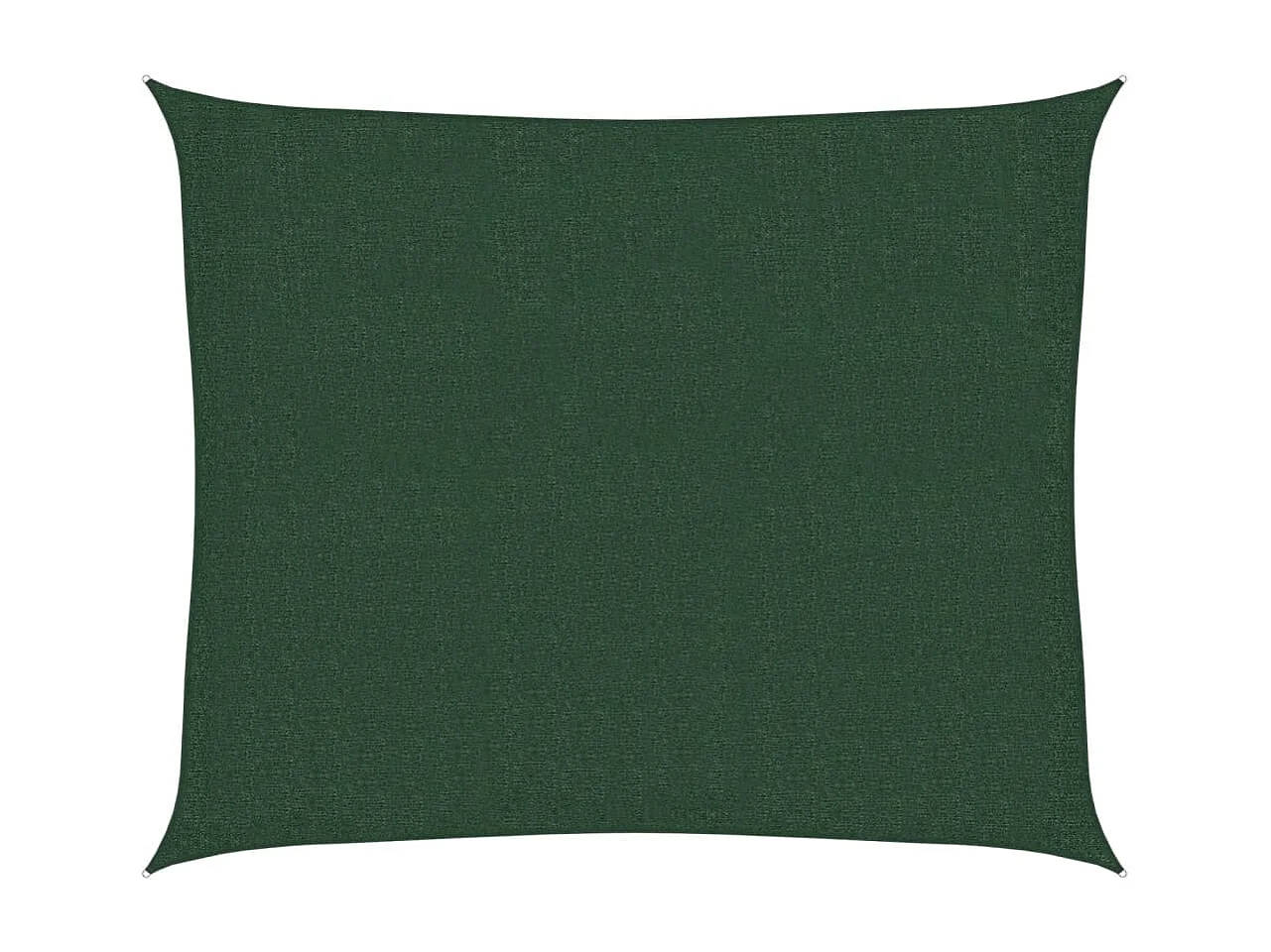 Voile d'ombrage 160 g/m² Vert foncé 2,5x3 m PEHD