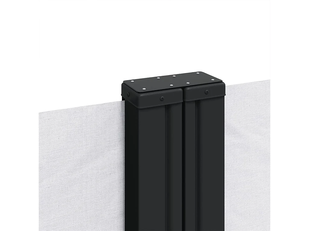 Tenda laterale retrattile bianca 200x1200 cm