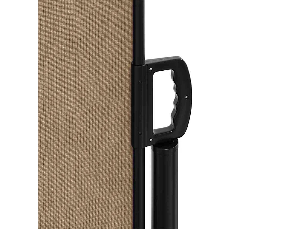 Auvent latéral rétractable taupe 117x300 cm