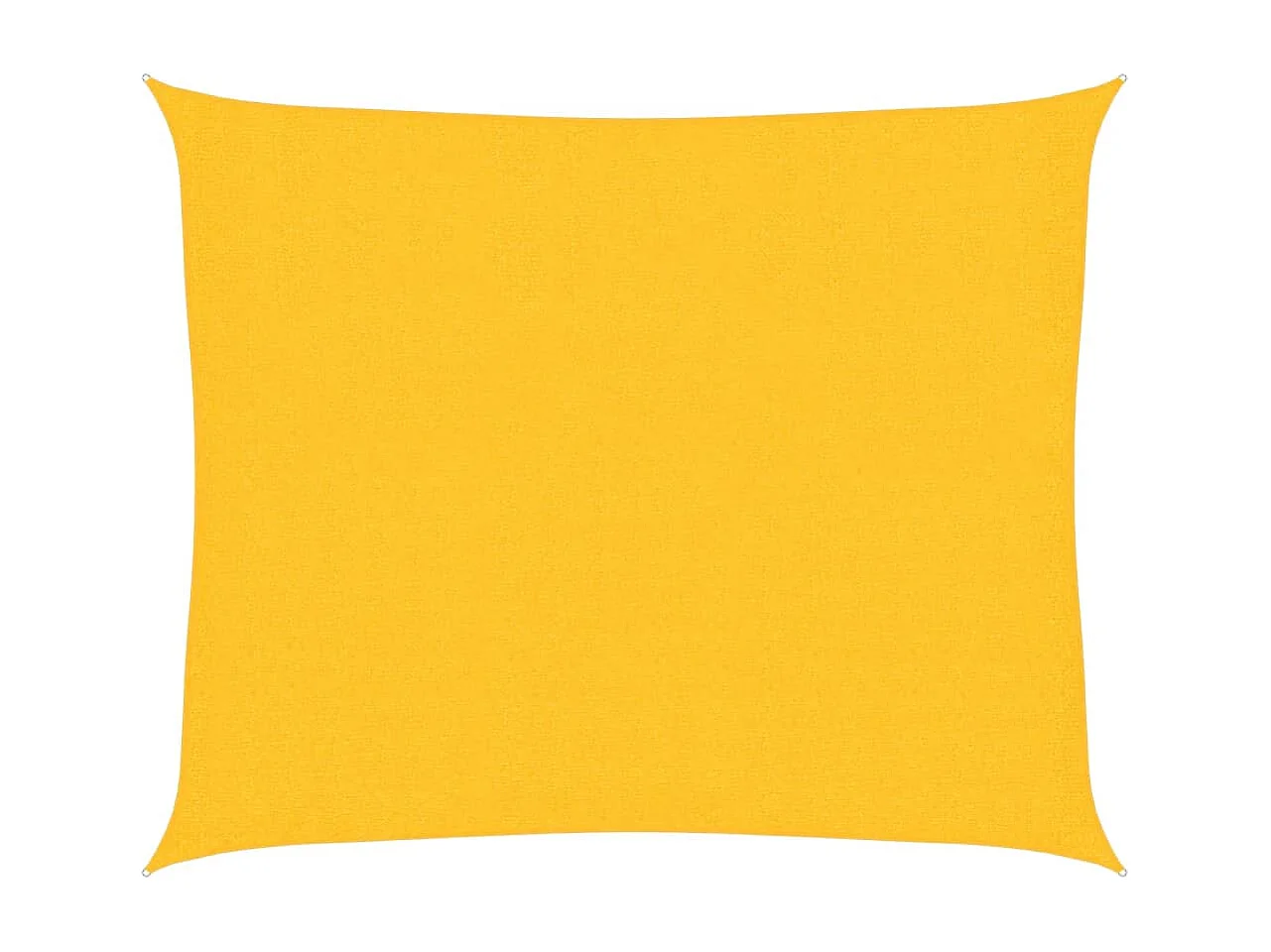 Vela de sombra 160 g/m² Amarelo 2,5x3 m HDPE