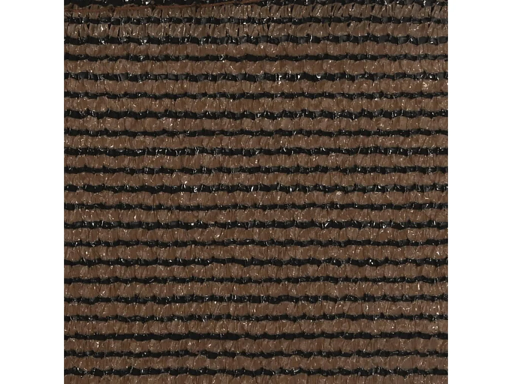 Vela ombreggiante 160 g/m² Marrone 5x8 m HDPE