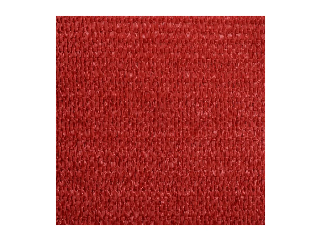Voile d'ombrage 160 g/m² Rouge 2,5x4,5 m PEHD
