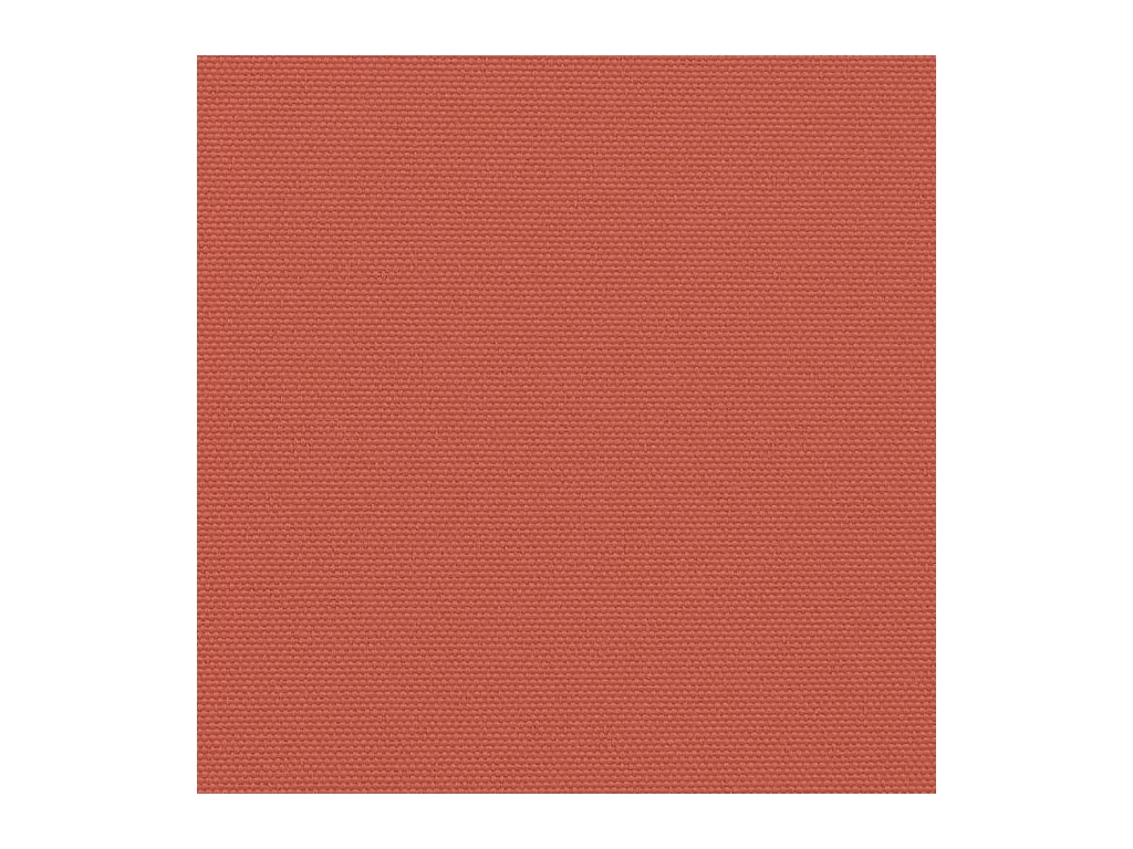 Auvent latéral rétractable terre cuite 100x1000 cm