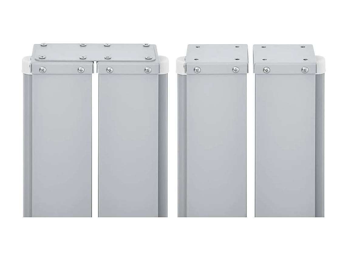 Auvent latéral rétractable Noir 120 x 600 cm