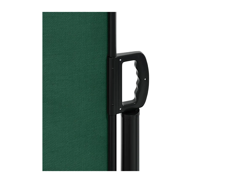 Auvent latéral rétractable vert foncé 220x300 cm