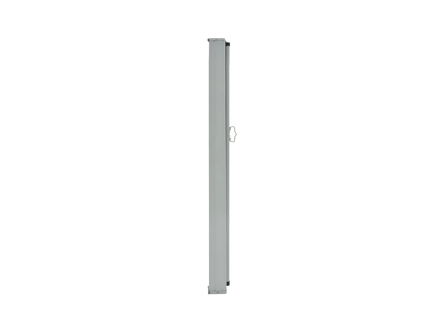 Auvent latéral rétractable de patio 140 x 300 cm Rouge