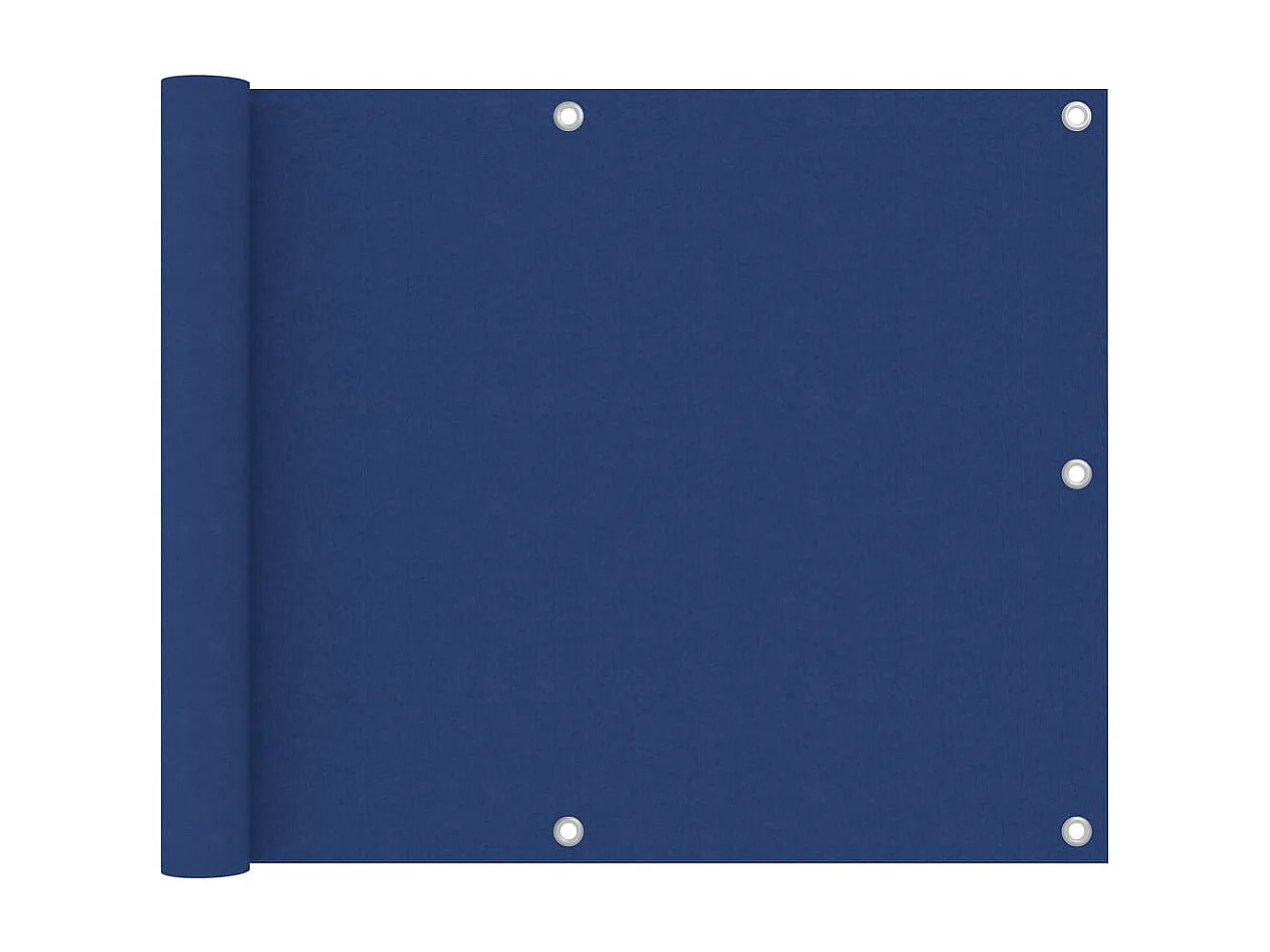 Écran de balcon Bleu 75x600 cm Tissu Oxford