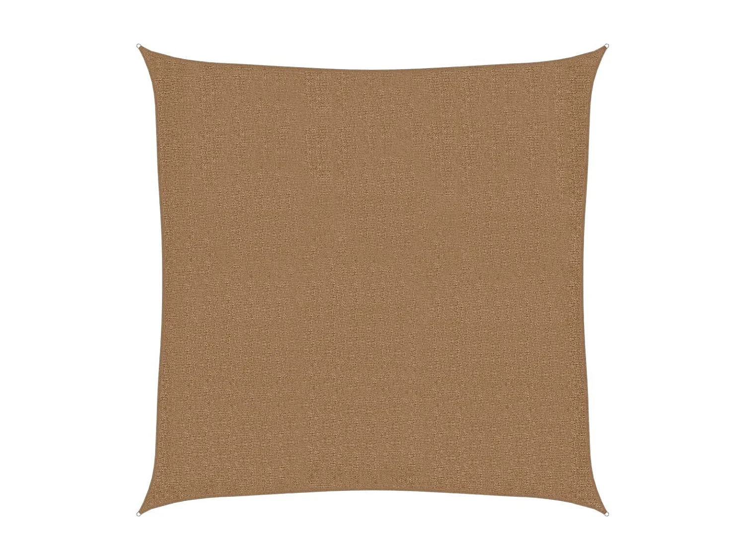 Schaduwdoek 160 g/m² Taupe 3x3 m HDPE