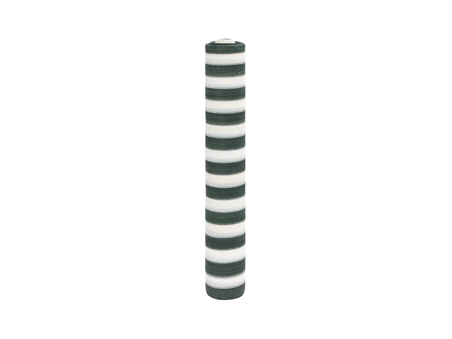 Grün-weißes Sichtschutznetz 1,8x25 m HDPE 75 g/m²