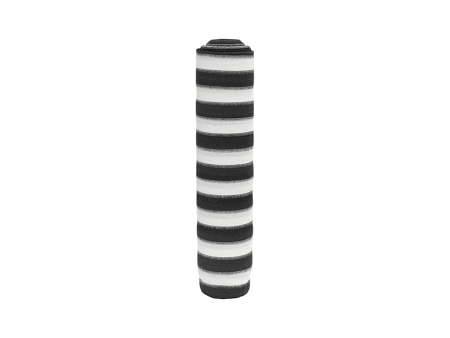 Rete privacy antracite e bianca 2x25 mt HDPE 75 g/m²