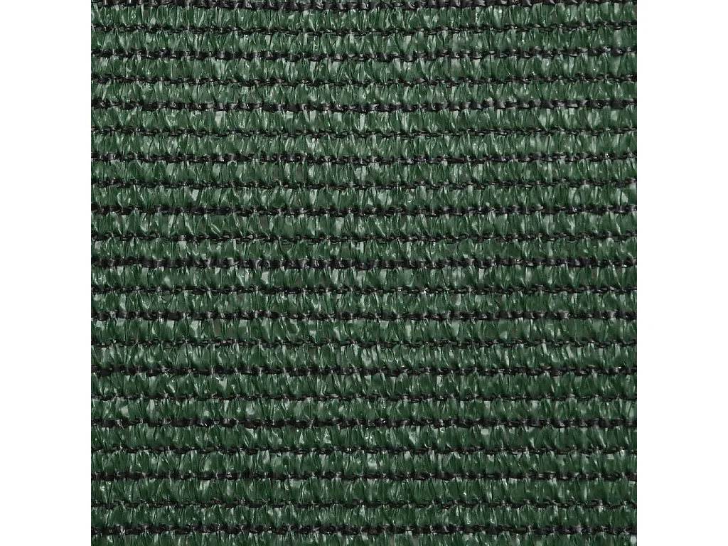 Voile d'ombrage 160 g/m² Vert foncé 2,5x2,5 m PEHD
