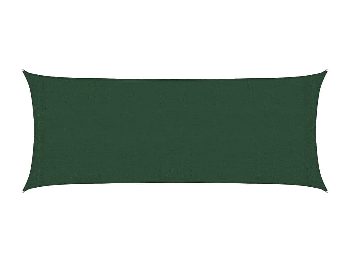 Vela de sombra 160 g/m² Verde escuro 2x5 m HDPE