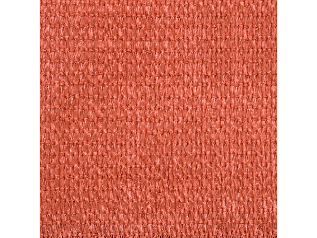 Voile d'ombrage 160 g/m² Terre cuite 4x7 m PEHD