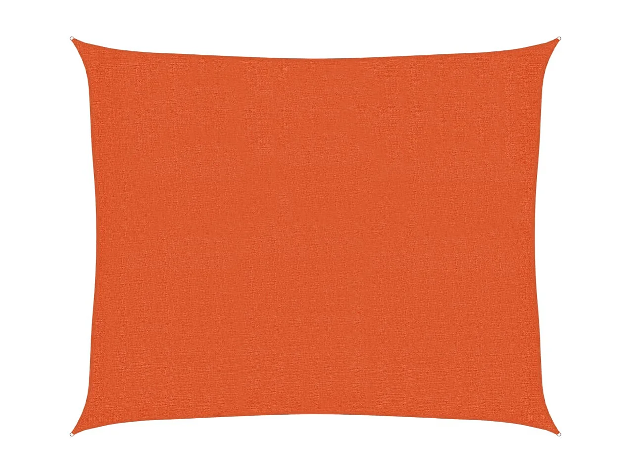 Voile d'ombrage 160 g/m² Orange 2,5x3 m PEHD