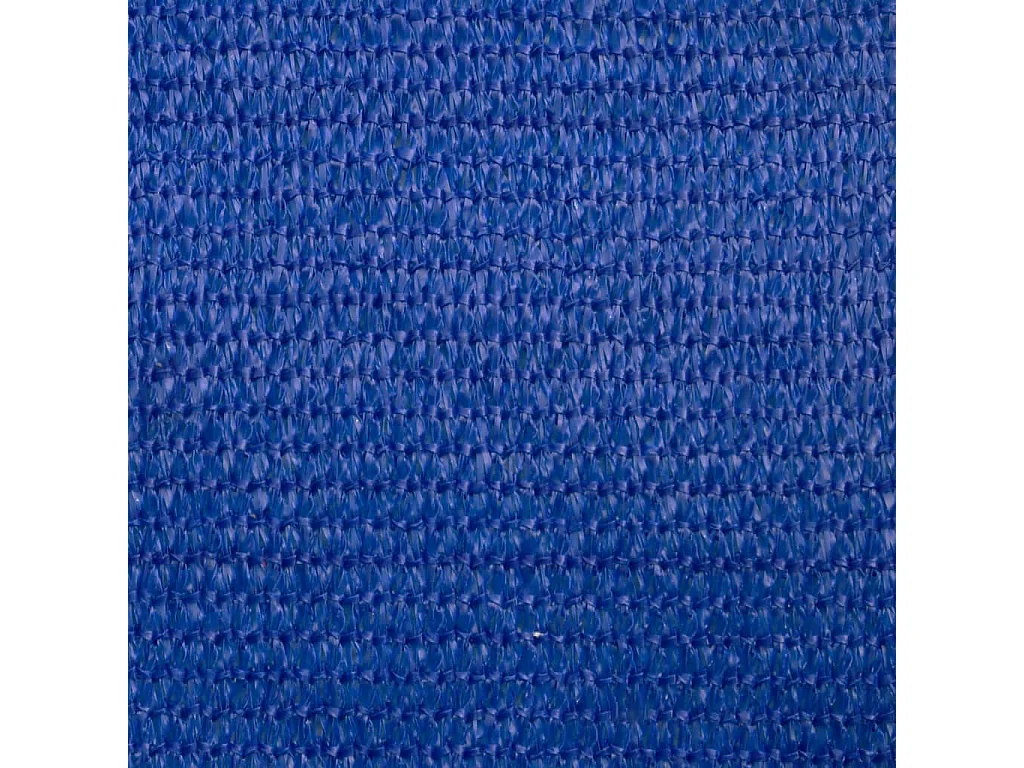 Vela de sombra 160 g/m² retangular azul 4x5 m HDPE