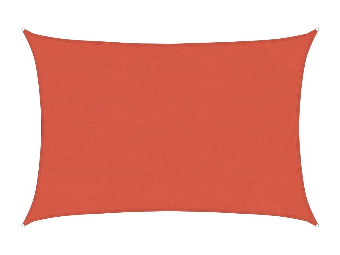 Vela de sombra 160 g/m² Terracota 5x6 m HDPE