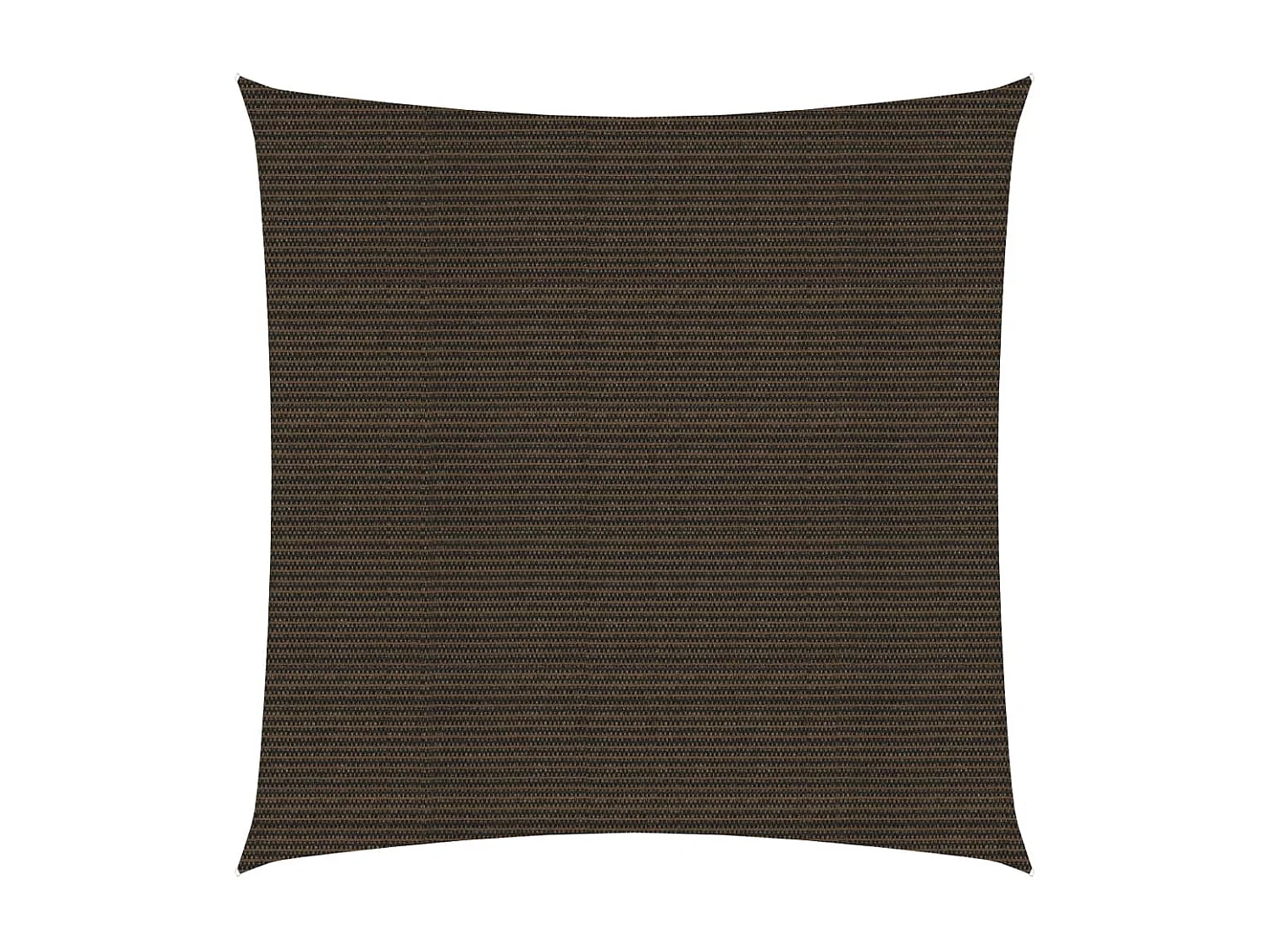 Sonnensegel 160 g/m² Braun 5x5 m HDPE