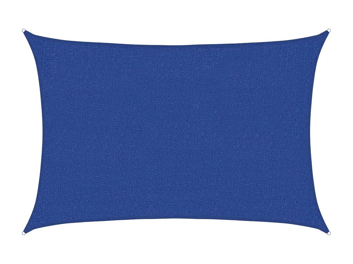 Voile d'ombrage 160 g/m² Bleu 2x2,5 m PEHD
