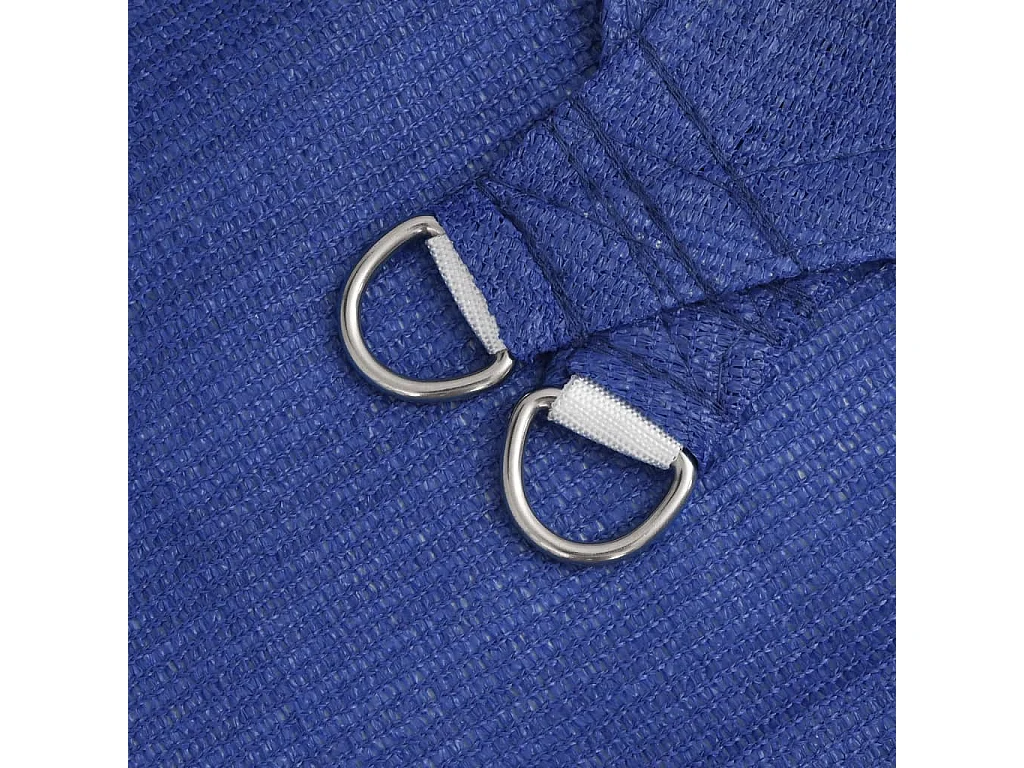 Voile d'ombrage 160 g/m² Bleu 2,5x2,5 m PEHD
