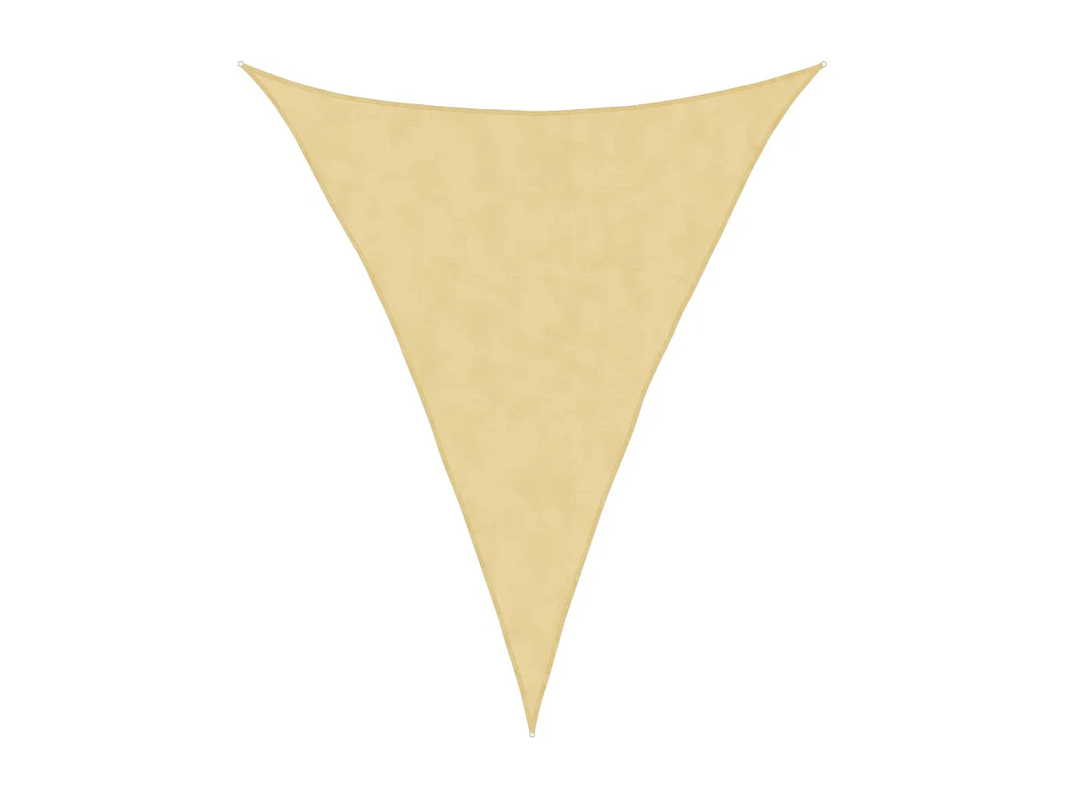 Voile d'ombrage sable 3x4x4 m 100 % polyester oxford