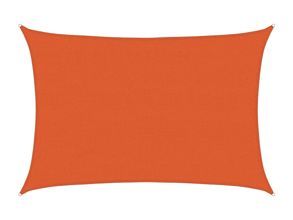 Vela de sombra 160 g/m² Laranja 3,5x5 m HDPE