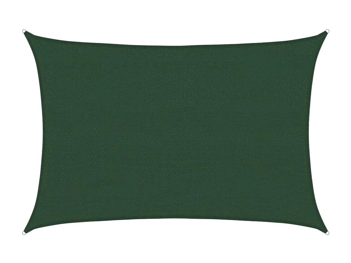 Vela de sombra 160 g/m² Verde escuro 4x5 m HDPE