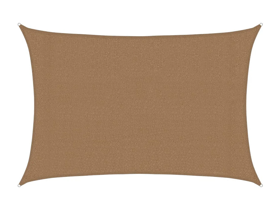 Schaduwdoek 160 g/m² Taupe 3x5 m HDPE