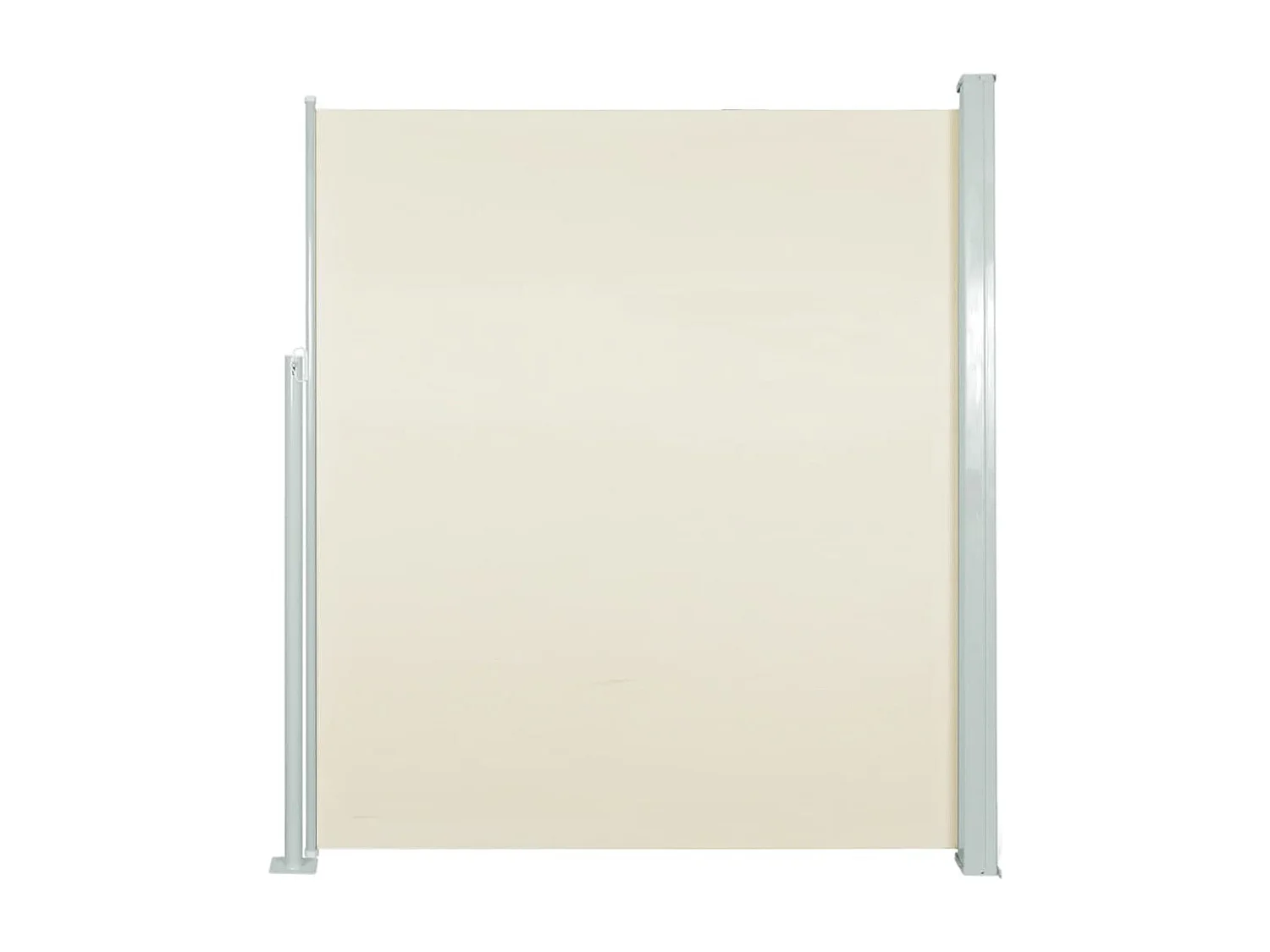 Tenda laterale retrattile 120 x 300 cm Bianco sporco