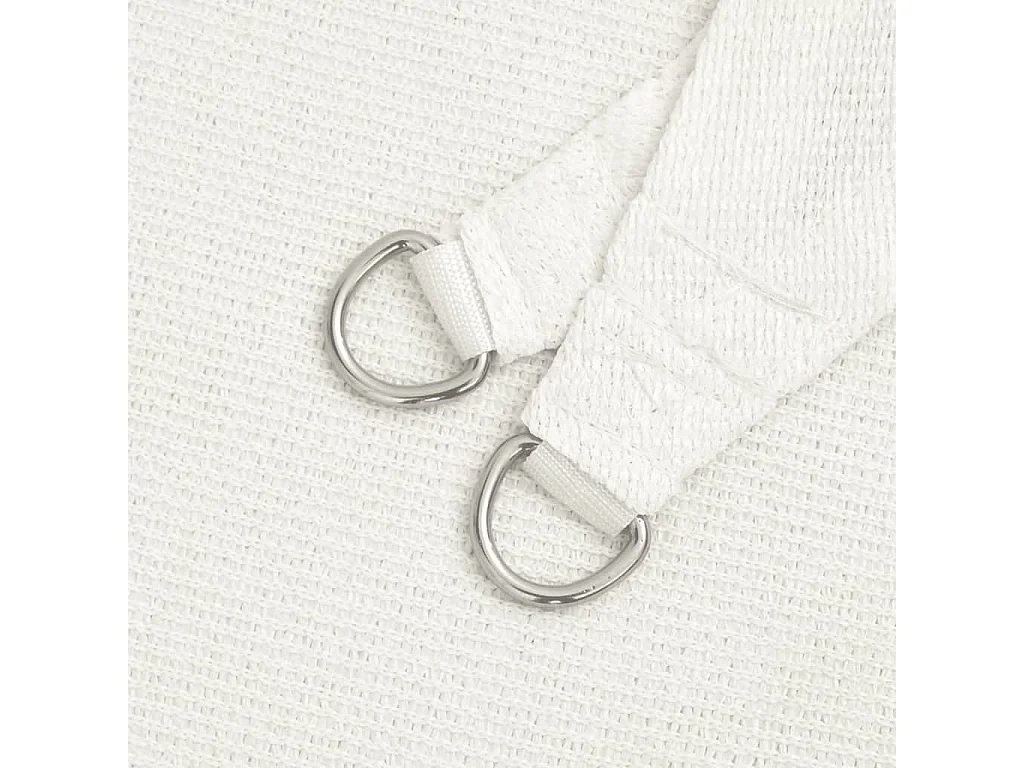 Vela ombreggiante 160 g/m² Bianco 5x7x7 mt HDPE