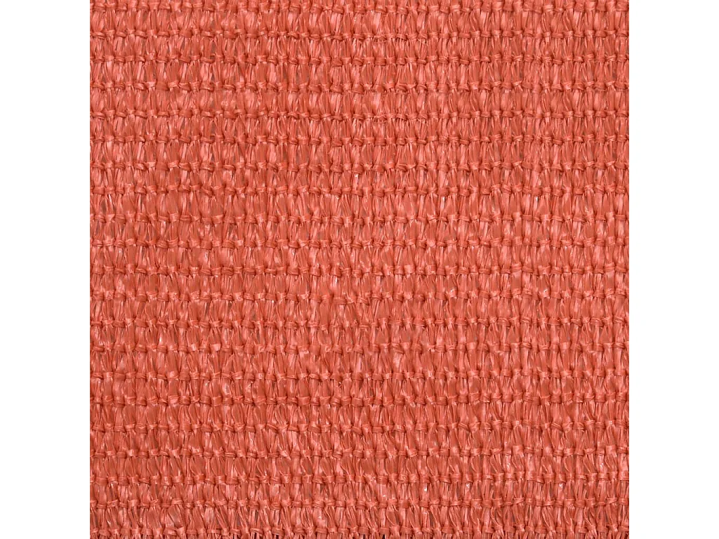 Voile d'ombrage 160 g/m² carré terre cuite 4,5x4,5 m PEHD