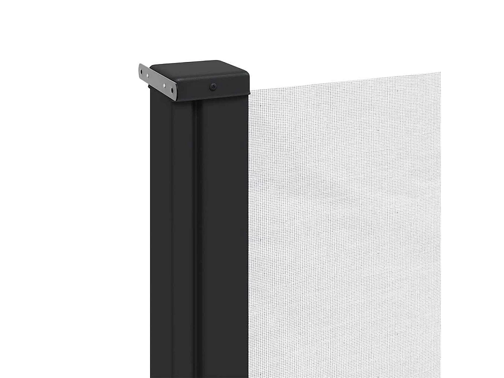 Toldo lateral retráctil blanco 117x300 cm